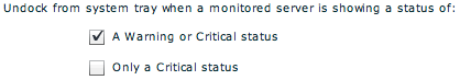 Dock Settings