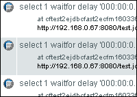 JDBC Requests Screenshot