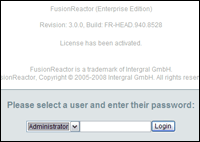 User Login Screenshot